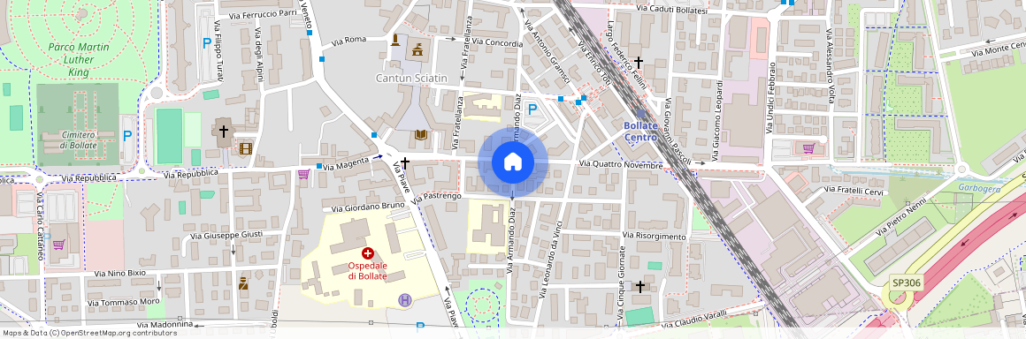 Via Armando Diaz, Bollate, Lombardy 20021