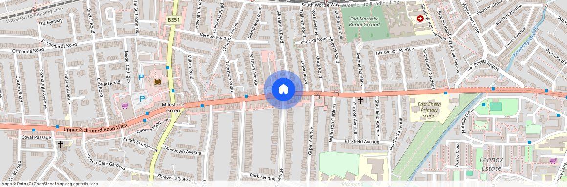 Upper Richmond Road West, East Sheen, SW14