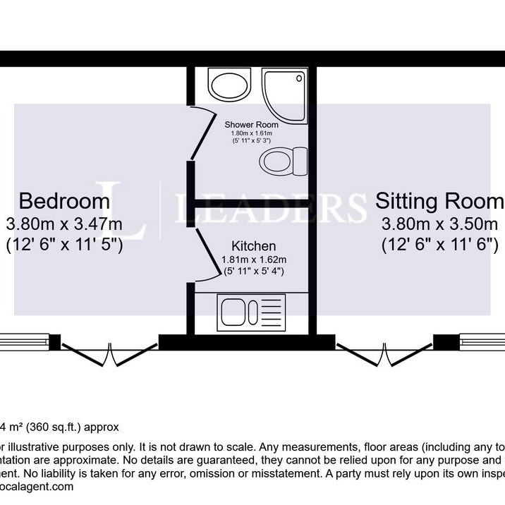 1 bedroom bungalow to rent - Photo 1