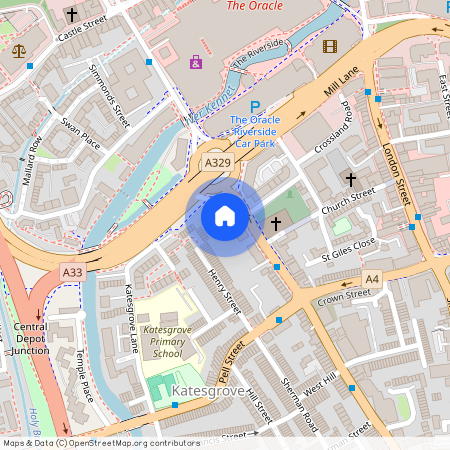 Southampton Street, Reading, Berkshire, RG1