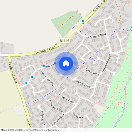 Grove Close, Scarning, DEREHAM