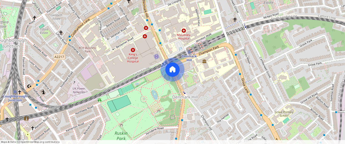 Camberwell Church Street, Denmark Hill, Peckham, SE5 8QU, London