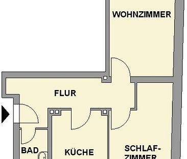 Wunderschöne 2-Raum-Altbauwohung mit Blick ins Grüne - Foto 6