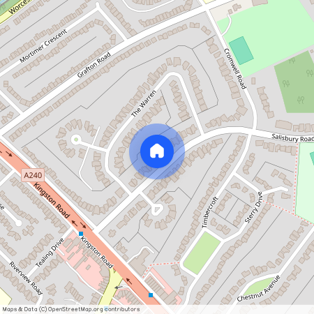 Salisbury Road, Worcester Park