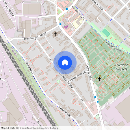 Zoppoter Str. 29, 40599 Düsseldorf OT Hassels