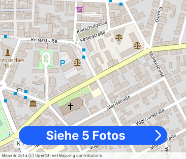 Charmante 3-ZKB Dachgeschosswohnung in Landau: Historischer Flair u... - Foto 1