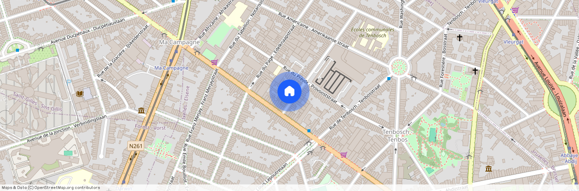 Rue du Mail 28 1, 1050 Ixelles