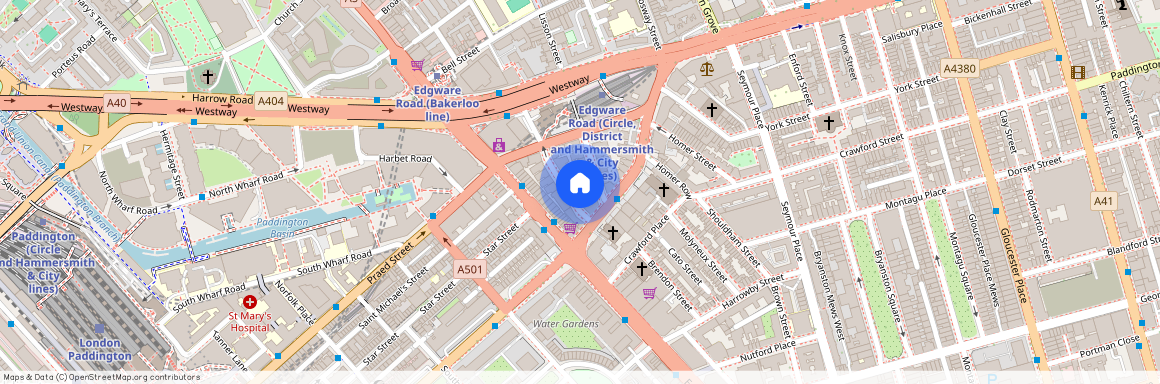 Hyde Park Mansions, Transept Street, Marylebone