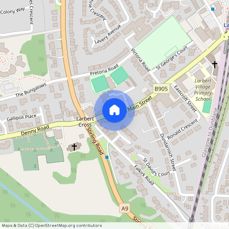 Flat 1, Main Street, Larbert, Falkirk, FK5 3AW