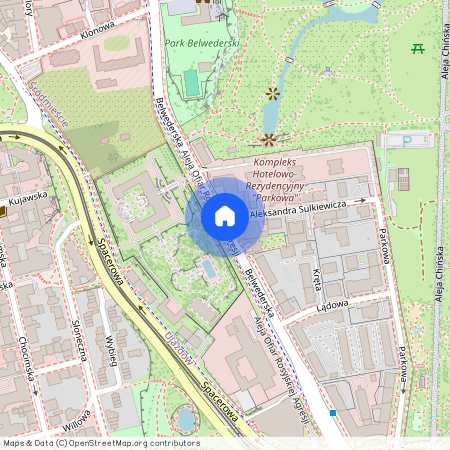 ul. Belwederska, Ujazdów, Śródmieście, Warszawa, mazowieckie