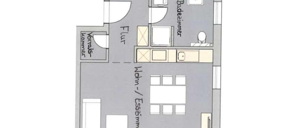 Moderne 2-Zimmer-Wohnung mit Balkon in Echzell - Photo 1