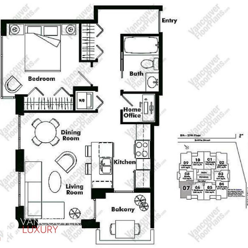 Condo in Downtown Vancouver, BC - Photo 1