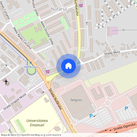 Strada Morii, Nufărul, Oradea, Zona Metropolitană Oradea, Bihor, 410554, România