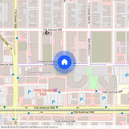 105 Avenue Northwest, Queen Mary Park, Edmonton