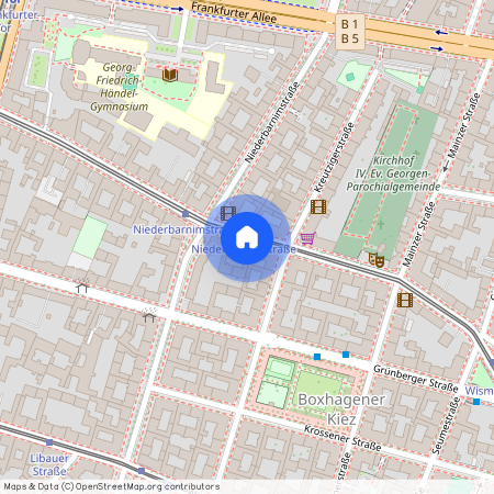 Boxhagener Straße 28, 10245 Friedrichshain-Kreuzberg - Friedrichshain