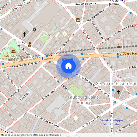 Faubourg saint honoré 184, Rue du Faubourg Saint-Honoré, Paris