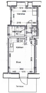 Hyggelig 2-værelses i indre by - beliggende i baggård - Foto 4