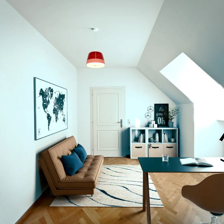 4-Zimmer-Erstbezug nach Sanierung nahe Schlossberg – Provisionsfrei! - Photo 1