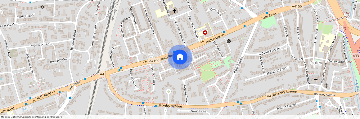 Caroline Court, Bath Road, Reading, Berkshire, RG1