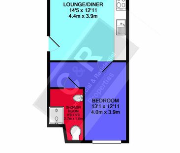 1 bedroom apartment to rent - Photo 1