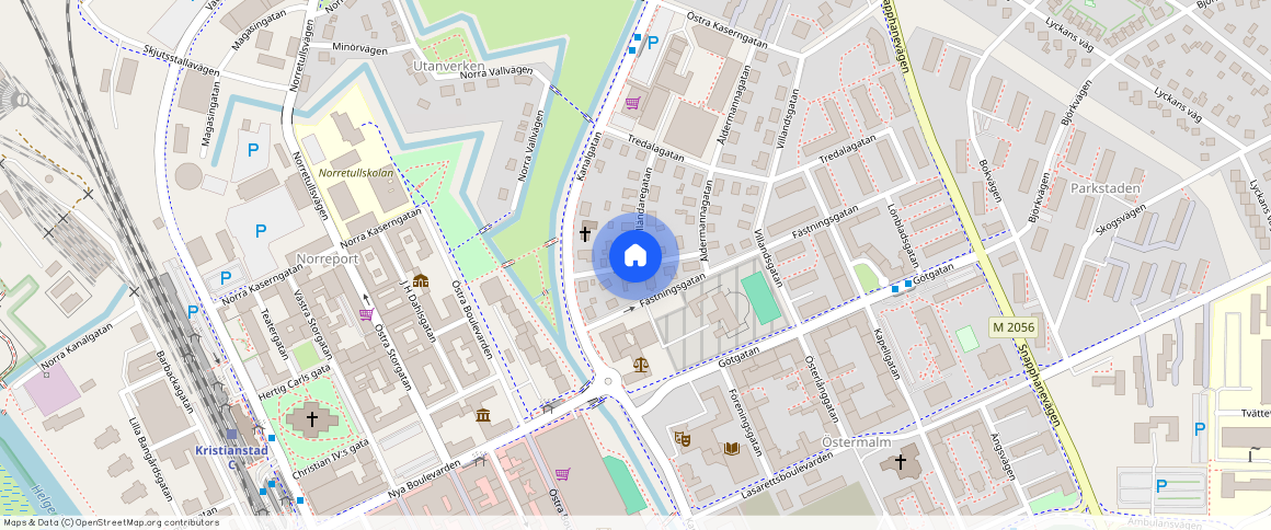 Sveagatan, Kristianstad