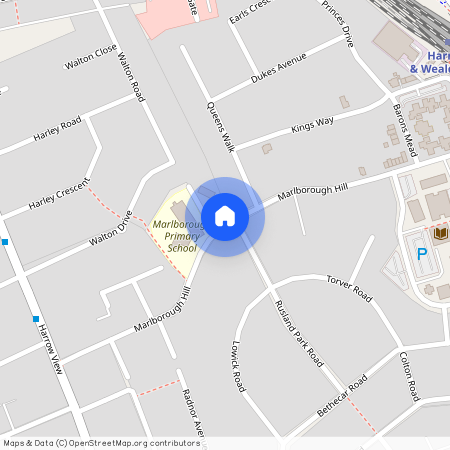 Flat, Marlborough Court, Marlborough Hill, Harrow