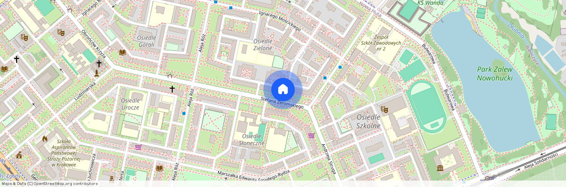 os. Zielone, Nowa Huta, Nowa Huta, Kraków, małopolskie