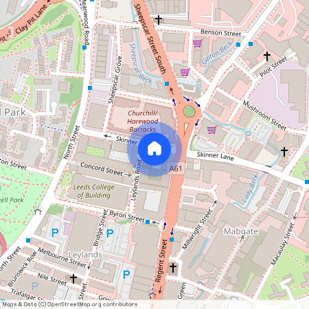 Skinner Lane, Leeds, West Yorkshire, LS7