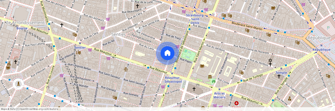 Caire 9, Rue du Caire, Paris