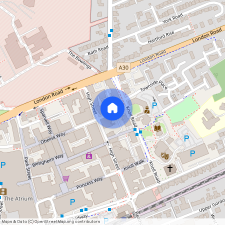 St. Georges Road, Camberley, Surrey, GU15