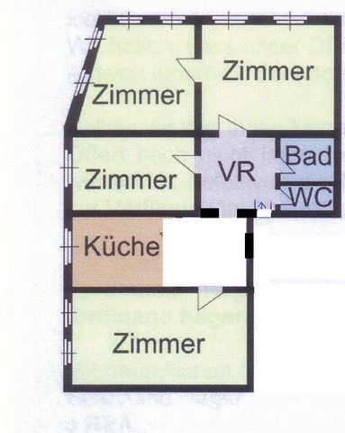 Sehr gut eingeteilte 4-Zimmer Wohnung in Krems-Zentrum - Foto 3