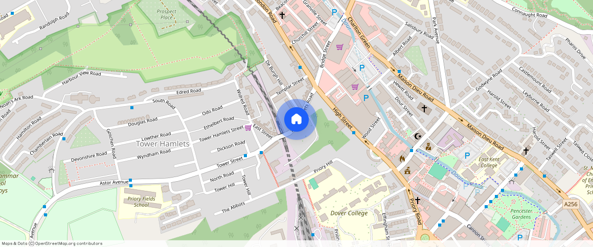 Tower Hamlets Road, Dover