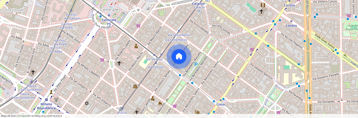 Via Lodovico Settala 74, 20124 Milan MI, Italy