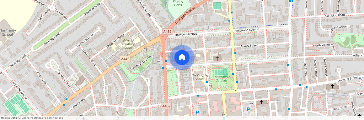 Garden apartment, 1 Beauchamp Avenue, Leamington Spa