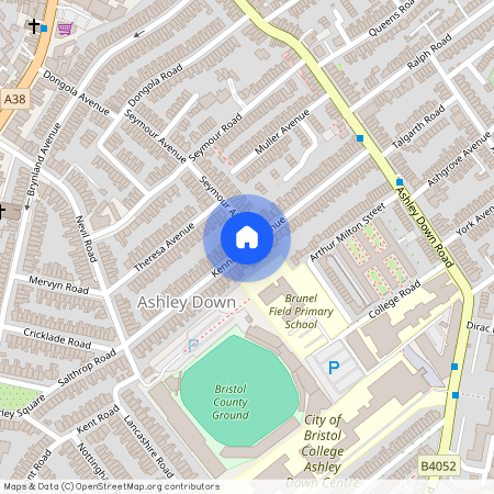 All Bills Included - Grand Victorian near Gloucester Rd with Garden, Kennington Avenue, Bristol, BS7