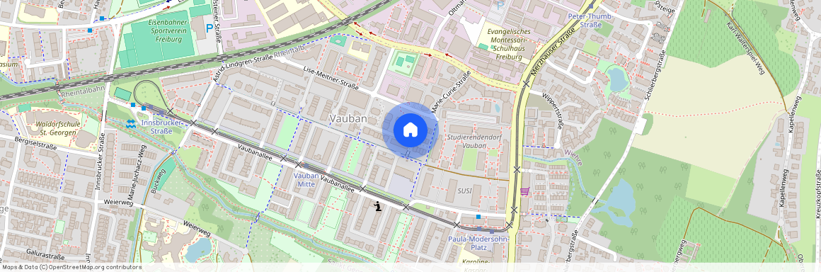 Marie-Curie-Straße 12, 79100 Freiburg im Breisgau - Vauban