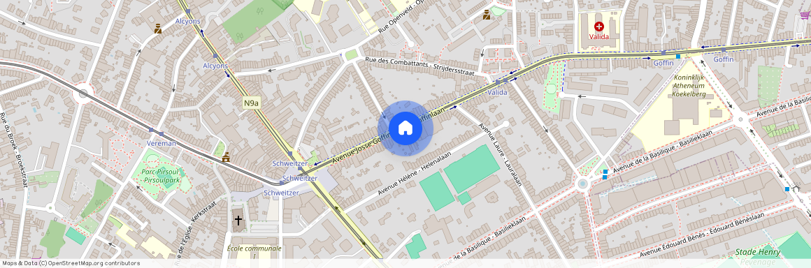 Avenue josse Goffin, 55, 1082, Berchem-Sainte-Agathe
