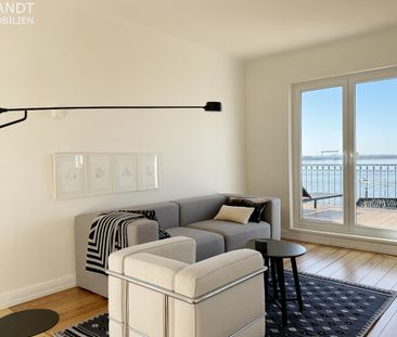Die Elbe immer im Blick! 4,5 Zi.- Whg. mit gr. Terrasse und 2 Balko... - Foto 1