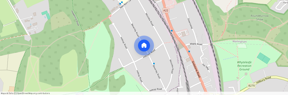 Beverley Road, Whyteleafe