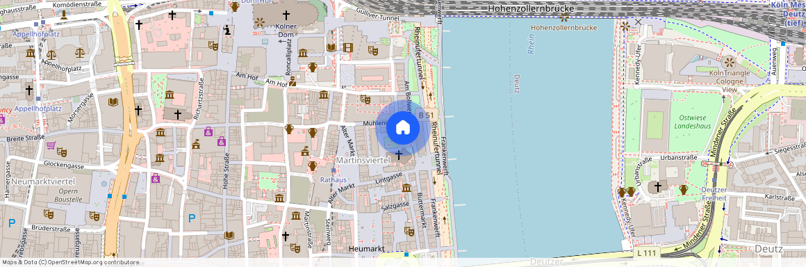 An Groß Sankt Martin 2, 50667 Innenstadt - Köln Altstadt