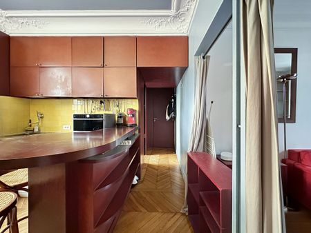 🏛️ Studio Meublé avec Balcon – Bail Civil – Quartier Pasteur (15e) - Photo 3