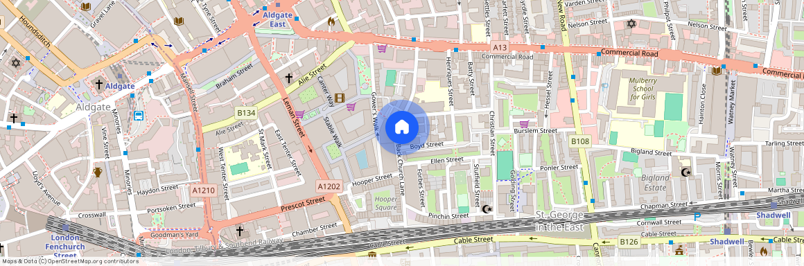 80 Back Church Lane, Twyne House Apartments, London