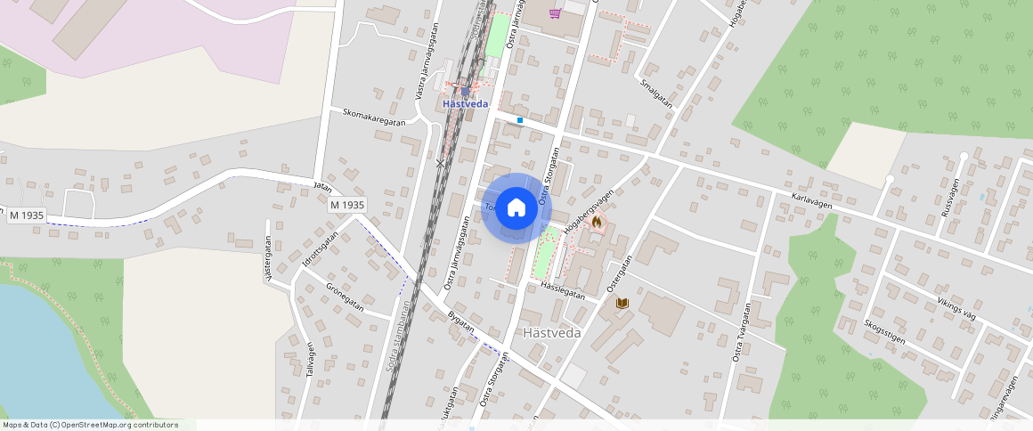 Torggatan, Hästveda