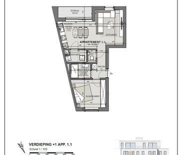 Gelijkvloers appartement met gezellige tuin - Photo 4