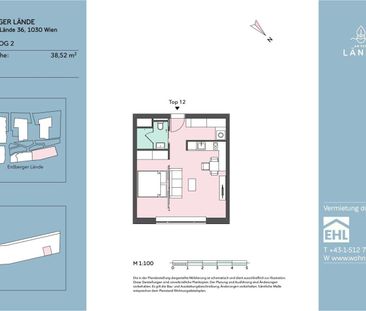 Gut geschnittene 2-Zimmer-Wohnung am Donaukanal! - Photo 5