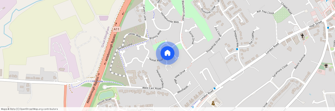 Teasel Road, Attleborough, Norfolk, NR17