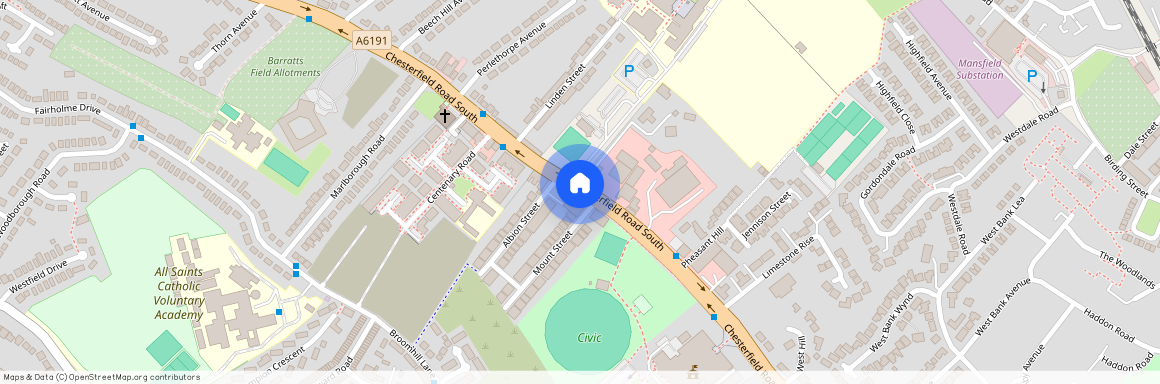 Chesterfield Road South, Mansfield, NG19