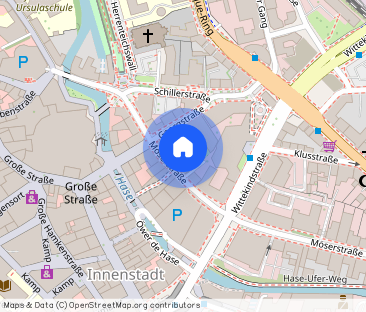 Möbliertes Apartment im Zentrum von Osnabrück - Photo 1