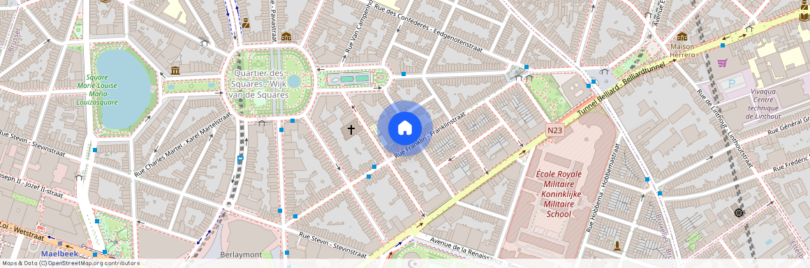 Rue Véronèse, 23, 3, 1000, Bruxelles