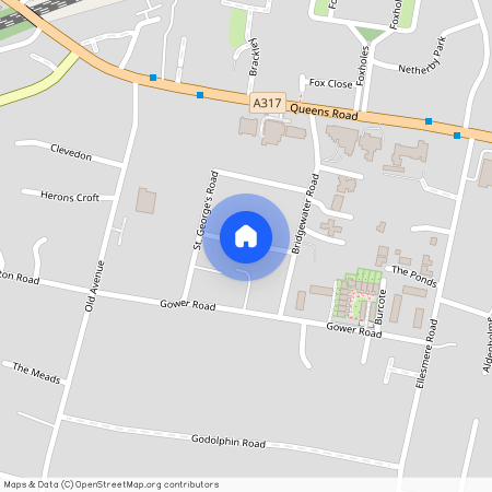 St. Georges Road, Weybridge, Surrey, KT13